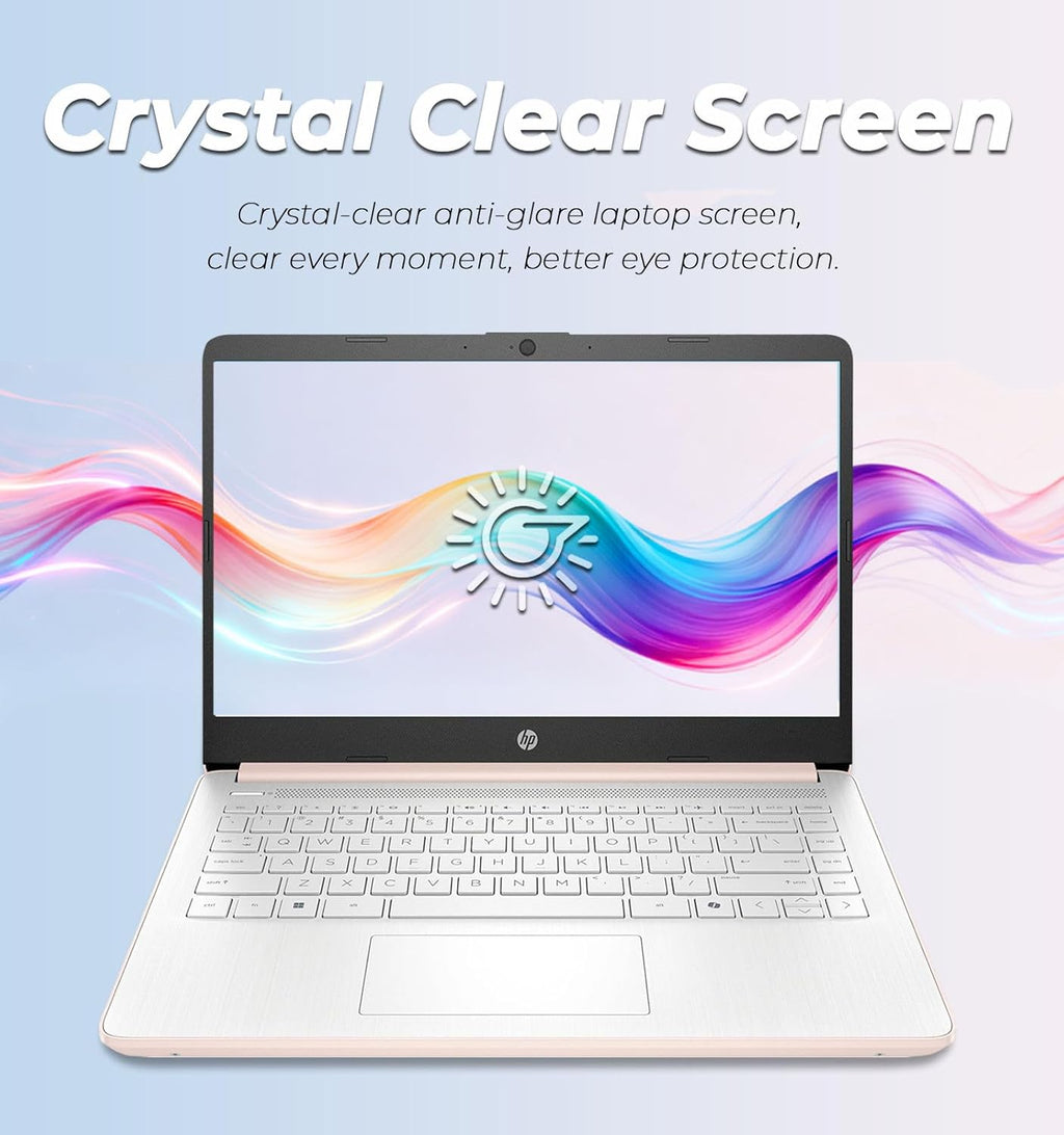 HP 14″ Rose Gold Lightweight Laptop • Microsoft 365 & Copilot AI • Intel 4-Core N150 CPU • 4GB RAM Memory & 128GB SSD + 1TB Cloud Storag • Windows 11 • Portable Student Laptop