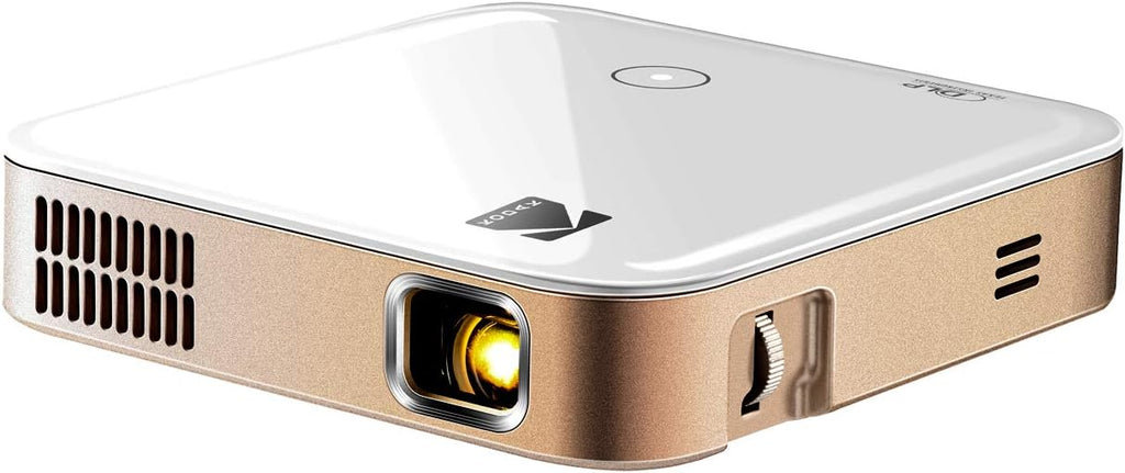 KODAK Luma 350 Portable Smart Projector w/ Luma App | Ultra HD Rechargeable Video Projector w/ Onboard Android, Streaming Apps, Wi-Fi, Mirroring, Remote Control & Crystal-Clear Imaging