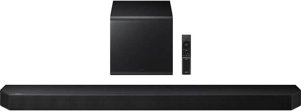 Samsung HW-Q800F 5.1.2ch Soundbar System (2025) Q-Symphony Bundle with SWA-9500S Wireless Rear Speakers, Tech Smart USA Premiere Movies Streaming and 2X 4K HDMI Cable