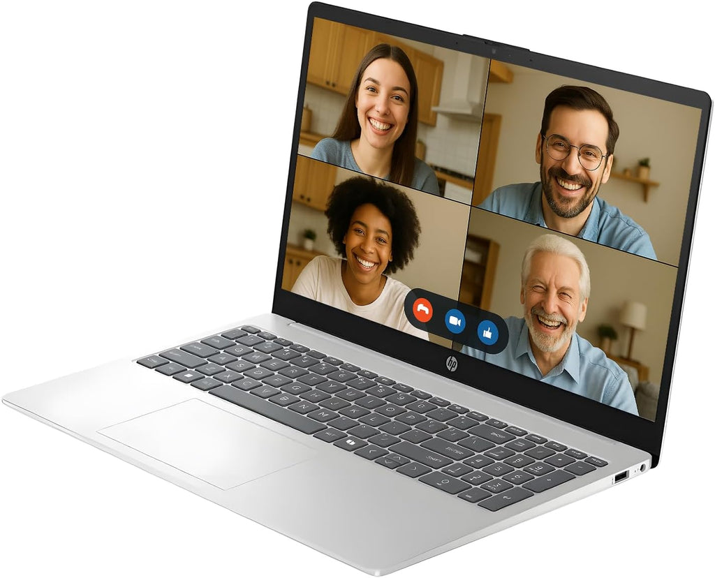 HP 15.6" Touchscreen Laptop for Business & Study, Intel Core i7-1355U, 20GB RAM, 512GB SSD, FHD Display, Iris Xe Graphics, Win 11 Pro, Copilot, Webcam, WiFi 6 & BT, Office 365 for the Web