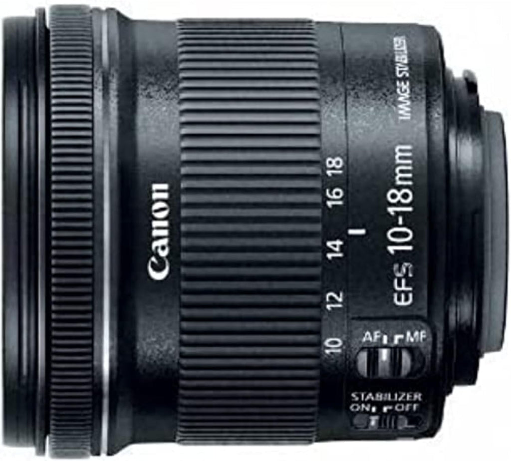 Canon EF-S 10-18mm f/4.5-5.6 is STM Lens, Lens Only