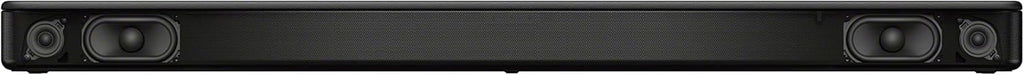 Sony S100F 2.0ch Soundbar with Bass Reflex Speaker, Integrated Tweeter and Bluetooth, (HTS100F), easy setup, compact, home office use with clear sound black