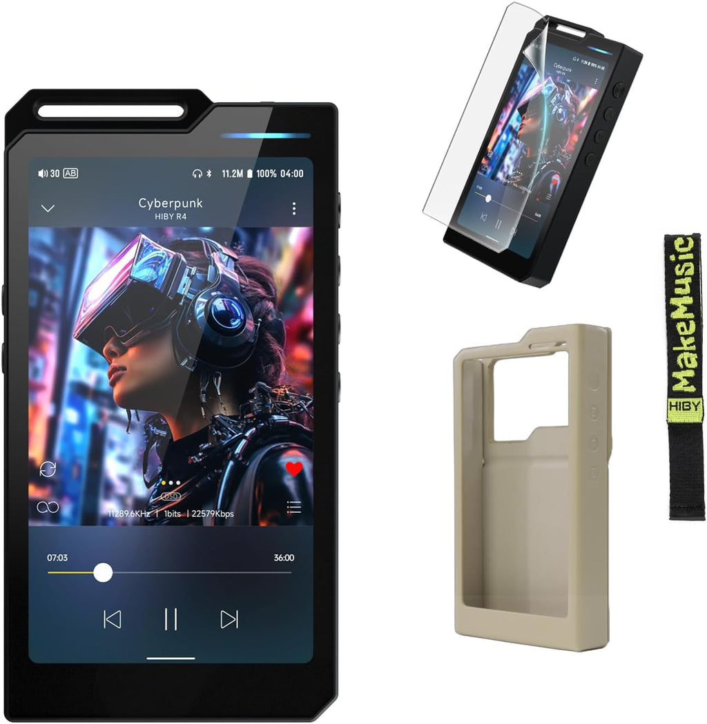 HiBy R4 mp3 mp4 Players & Accessories Set