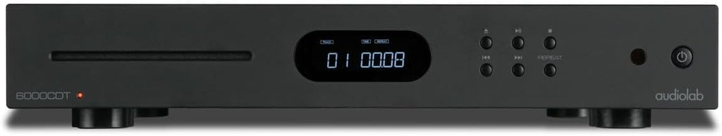 Audiolab 6000CDT Dedicated CD Transport with Remote - Black
