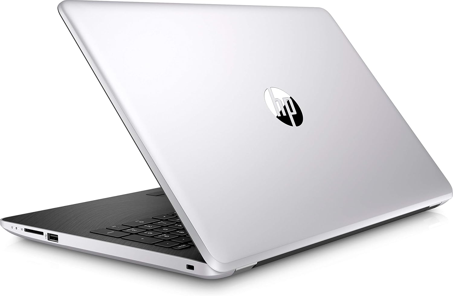 HP 15.6" HD Intel i3-7100U 4GB RAM 1TB HDD USB 3.1 Windows 10 Silver Laptop Computer