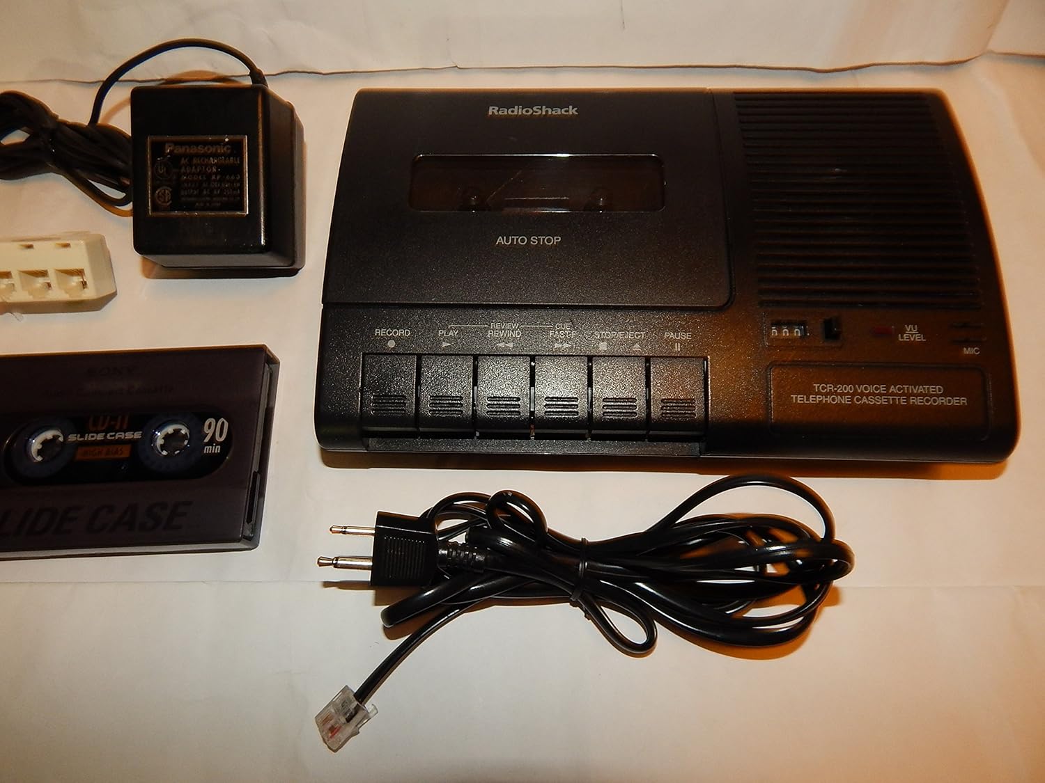 Radio Shack Telephone Cassette Recorder - Voice Activated