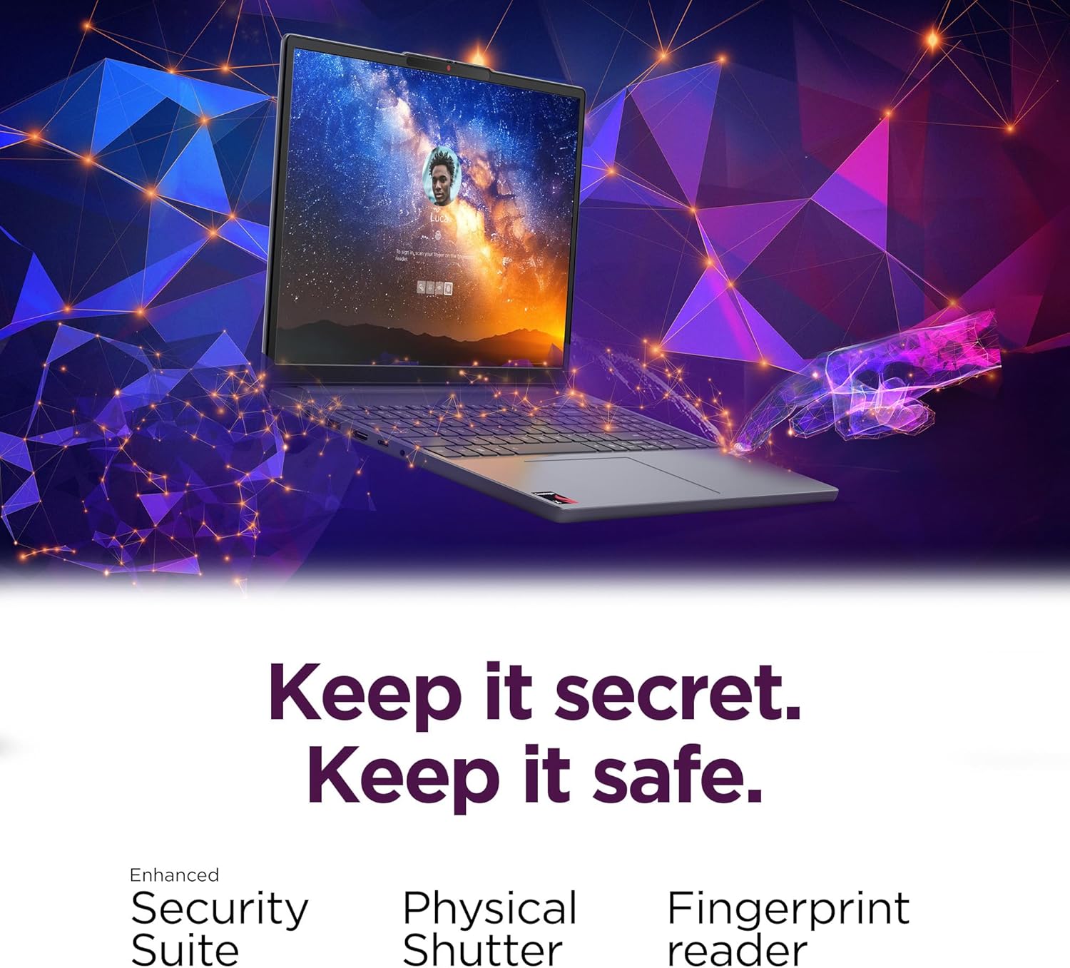 Lenovo IdeaPad Slim 3X - 2025 - Everyday AI Laptop - Copilot+ PC - 15.3" WUXGA Display - 16 GB Memory - 512 GB Storage - Snapdragon® X - Luna Grey
