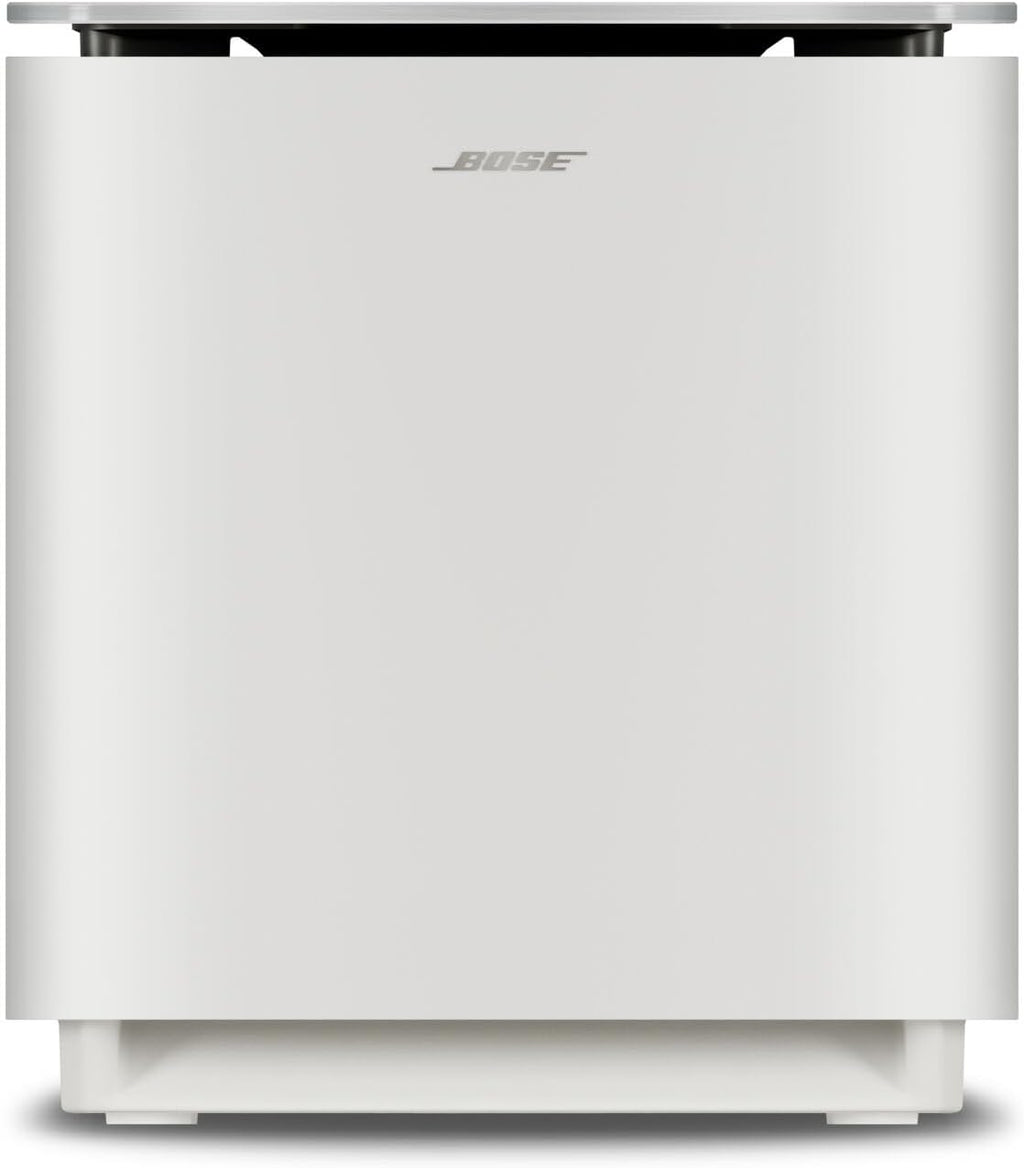 Bose New Lifestyle Ultra Subwoofer, Wireless Home Subwoofer, Perfect for Home Theater Systems, Easy Setup, Deep Bass, White Smoke