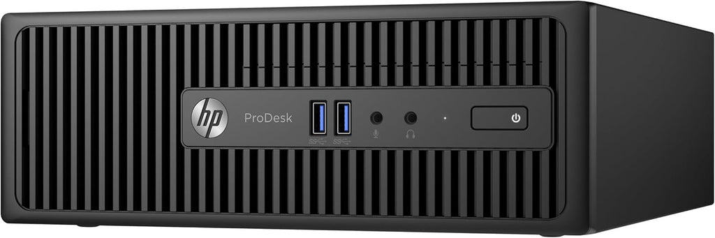 HP ProDesk 400 G3 SFF Desktop Computer PC, 6th Gen Core 3.70 GHz, 8 GB RAM, 256 GB SSD, Keyboard and Mouse, Wi-Fi, Bluetooth, Windows 11 Pro (Renewed)