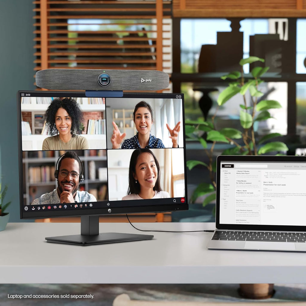 HP Series 3 27 inch FHD Monitor, Full HD Display (1920 x 1080), IPS Panel, 1300:1 Contrast Ratio, 250 Nits, Eye Ease with Eyesafe Certification, Black, 327se (2025)