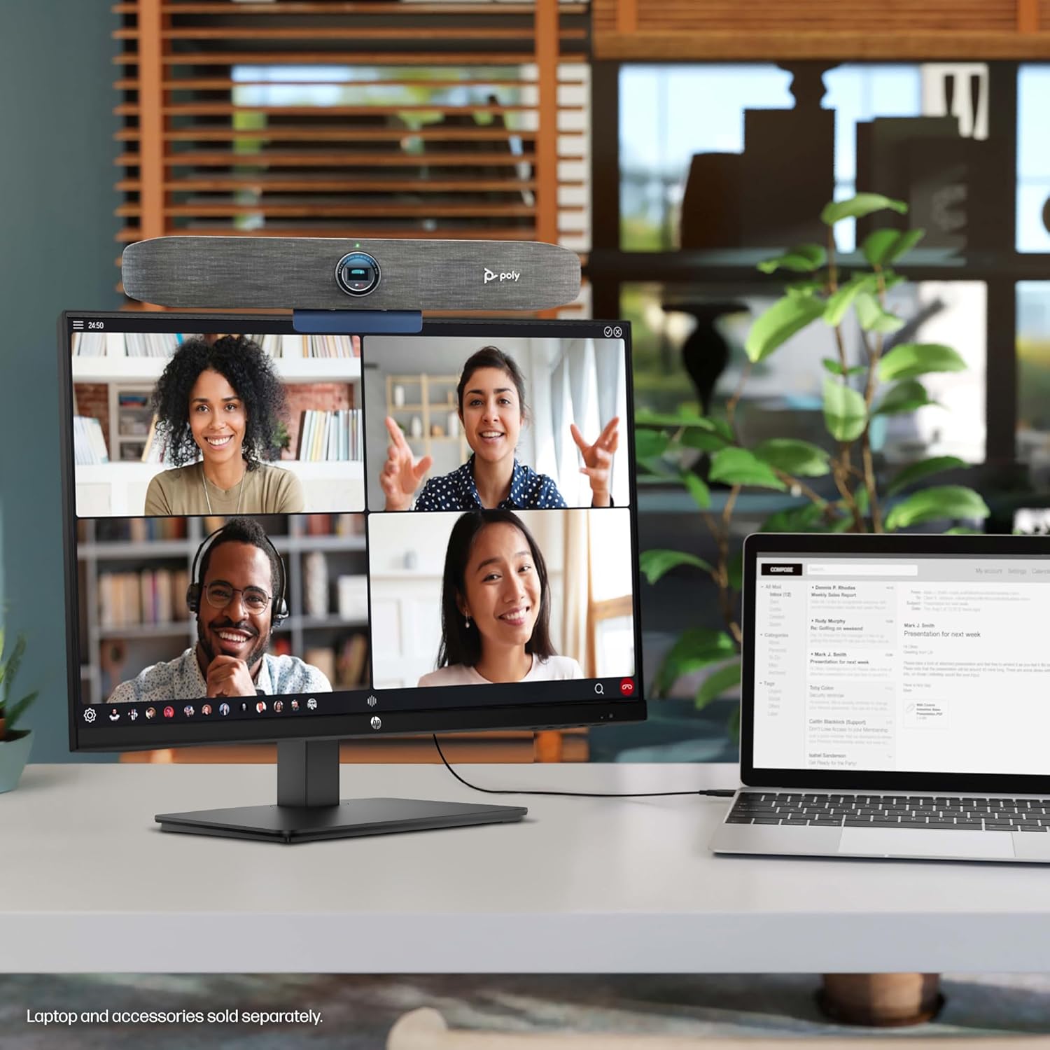 HP Series 3 27 inch FHD Monitor, Full HD Display (1920 x 1080), IPS Panel, 1300:1 Contrast Ratio, 250 Nits, Eye Ease with Eyesafe Certification, Black, 327se (2025)