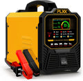 PLXX 12V 24V Car Battery Charger Heavy Duty 0-15A Automatic Smart Trickle Charger with Auto Shutoffs, Repair, Winter Mode, for Automotive Car Truck Motorcycle Lawn Mower Boat Marine AGM