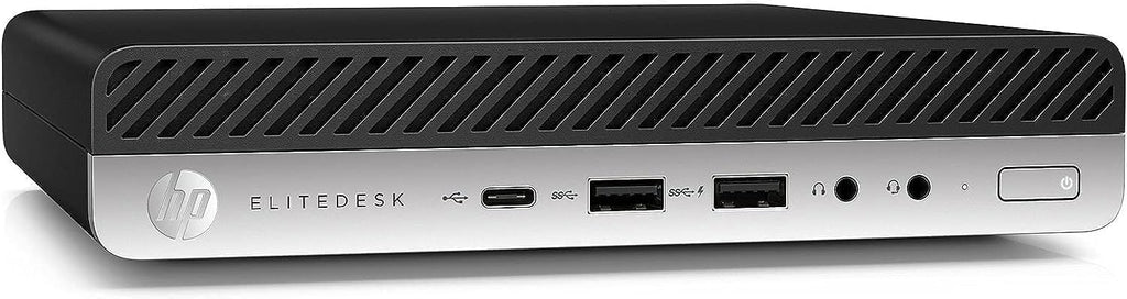 HP EliteDesk 800 G5 High-Performance Mini PC Desktop Computer, 9th Gen Intel Core i5-9500T, 32GB DDR4 RAM, 512GB SSD, Keyboard & Mouse, 4K Support, WiFi, Windows 11 Pro (Renewed)