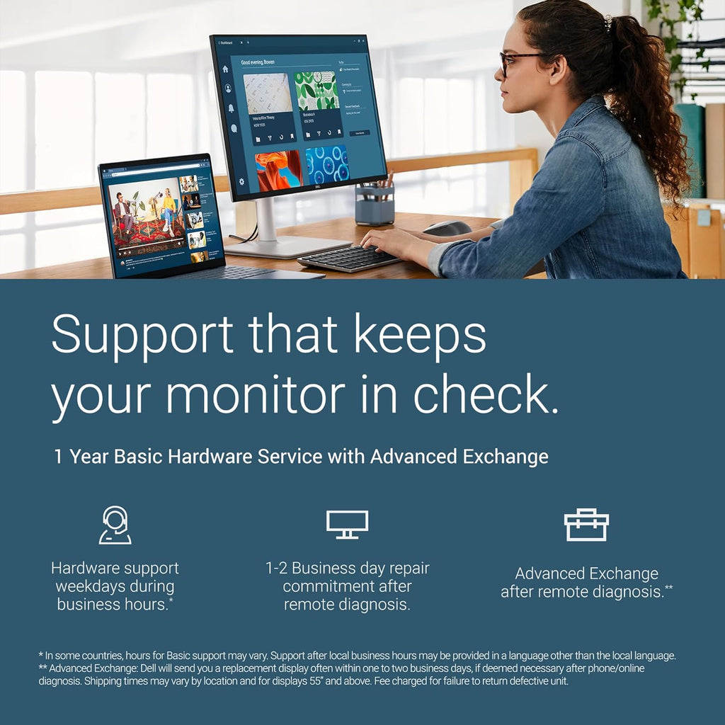 Dell 24 Monitor - SE2426H - 23.8-inch FHD (1920x1080) 144Hz 1ms Display, in-Plane Switching (IPS) Technology, AMD FreeSync™, TÜV 3-Star 2X HDMI, Tilt