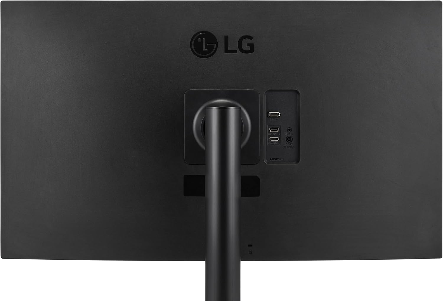 LG 32UR550K-B 32-inch Ultrafine 4K UHD (3840 x 2160) Computer Monitor, HDR10, 60Hz, HDMI, DisplayPort, Tilt/Height/Pivot Adjustable Stand, Black