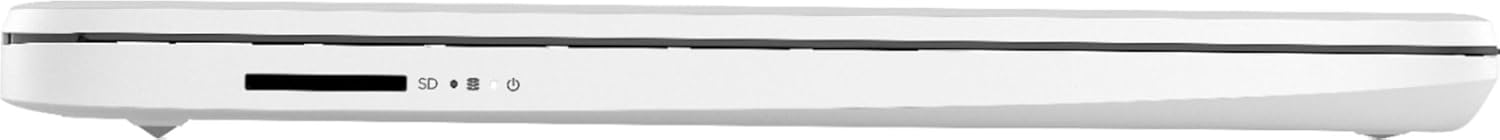 HP 2025 Laptop | 14-DQ300 | 14" 1366 x 768 | Intel-2 Core Celeron N4500 | Intel UHD Graphics | 16GB DDR4 | 512GB SSD+64GB eMMC | Windows 11 Home | Wi-Fi 6 - Bluetooth 5-720p Camera - Snowflake White