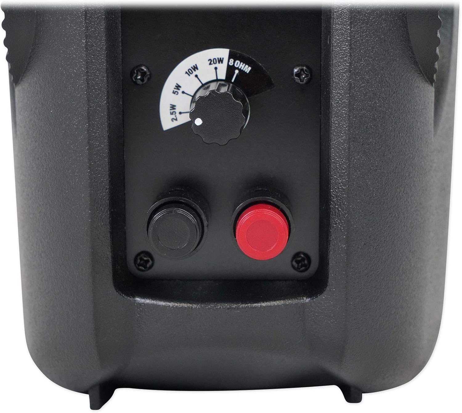 Rockville WET-7020B Black 5.25" 70V IPX55 Indoor/Outdoor Wall Speakers with 4-Way Swivel Brackets, Built-in Transformer tap Switch, Waterproof ABS & Aluminum Grill, for Multi-Room Home Audio, 4-Pairs