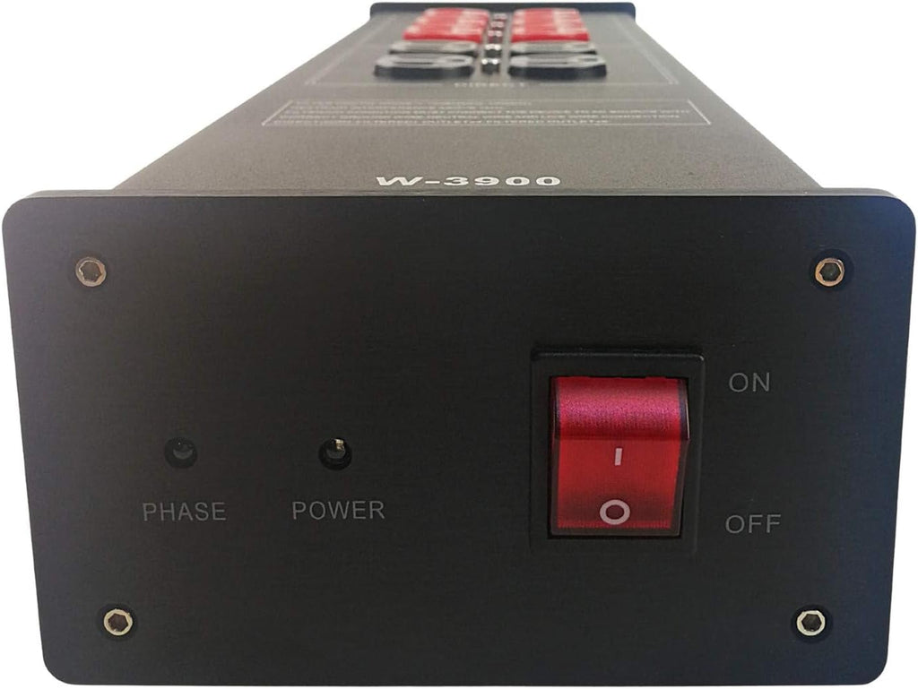 AC Power Filter Power Conditioner - WAudio AC Power Purifier with Surge Protector, Black