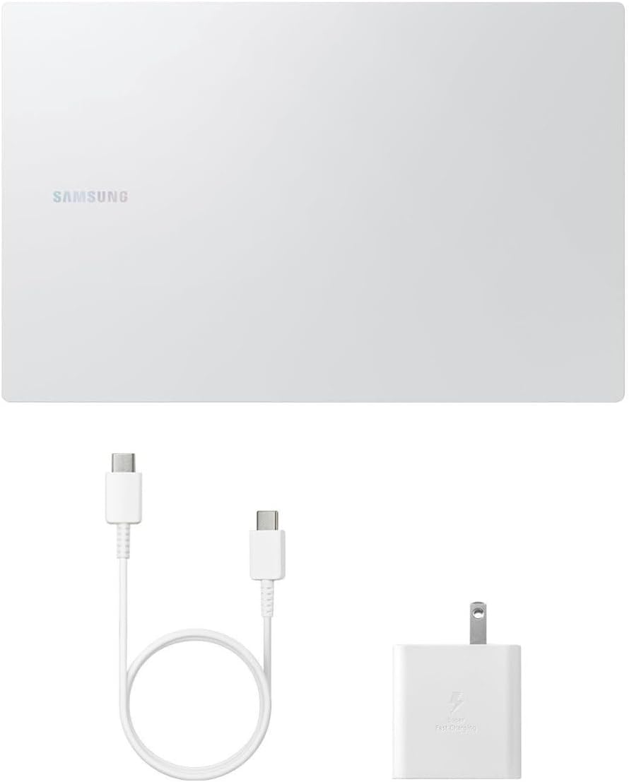 Samsung Galaxy Book4 2024 Business Laptop 15.6" FHD IPS 10-Core Intel 7 150U 16GB LPDDR4 512GB SSD Intel Graphics Wi-Fi 6 Backlit Keyboard Fingerprint Win11 Home w/ONT 32GB USB