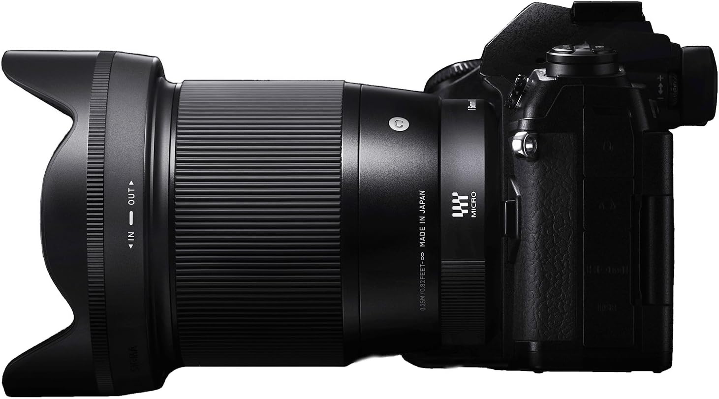 Sigma 16mm f/1.4 DC DN Contemporary Lens for Sony E (402965) Black