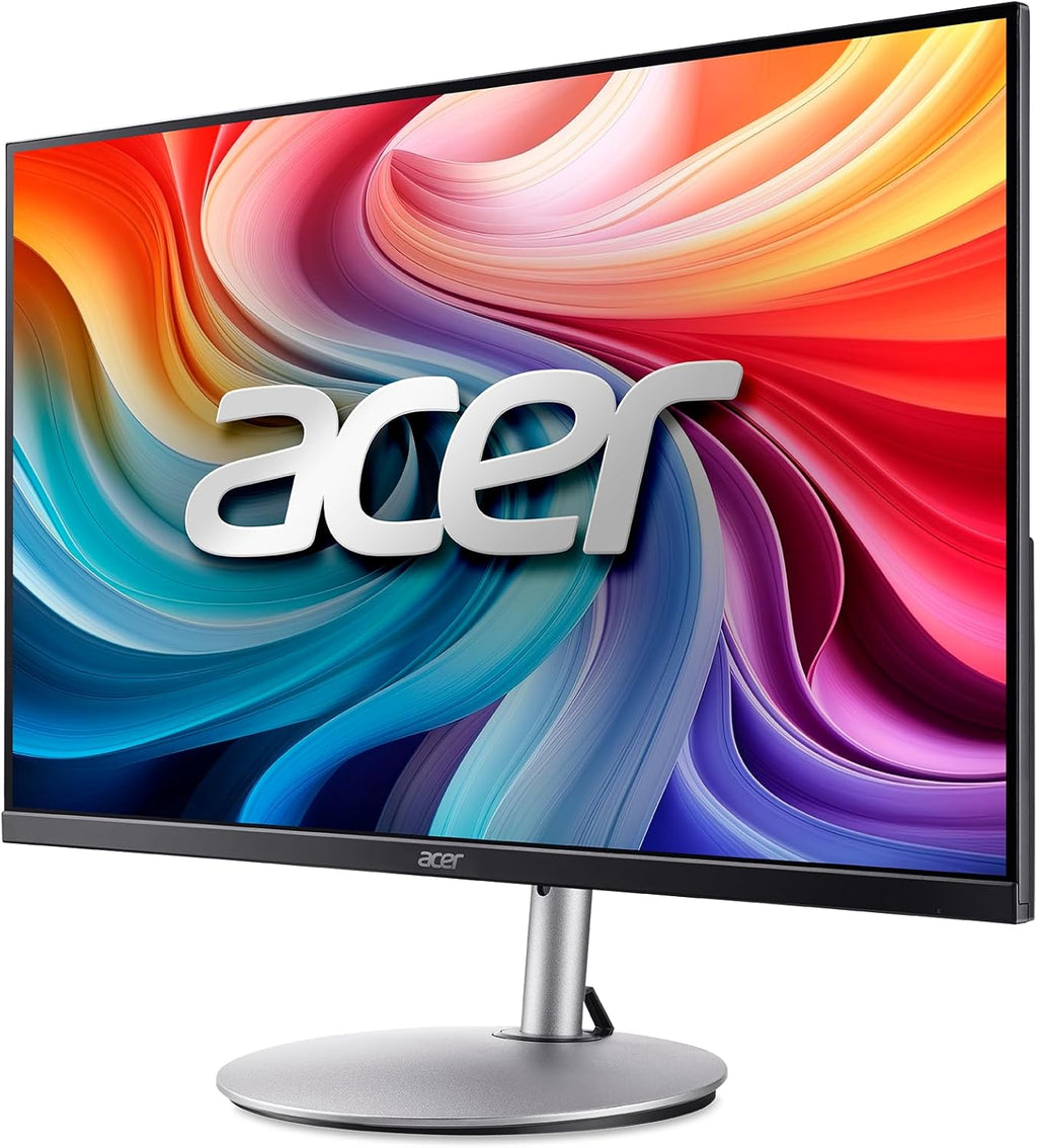acer SH243Y P1si 23.8" IPS Full HD (1920 x 1080) Zero-Frame Gaming Office Monitor | AMD FreeSync Technology | Up to 144Hz Refresh | 1ms (VRB) | Tilt, Height Adjustment & Swivel | HDMI & VGA Ports