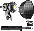GVM 80W Softbox Lighting Kit with APP Control, Professional Studio Photography Lighting with Digital Display, LED Video Light Color Temperature 5600K and CRI 97+ for Portrait Product Fashion Shoot