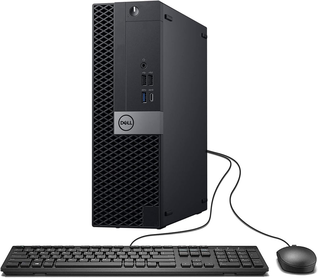 Dell Optiplex 7050 SFF Desktop PC Intel i7-7700 4-Cores 3.60GHz 32GB DDR4 2TB SSD WiFi BT HDMI Duel Monitor Support Windows 11 Pro Excellent Condition(Renewed)