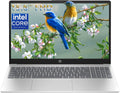 HP Notebook 15.6 FHD Laptop Computer with Microsoft Office 365, 16GB DDR4 RAM, 512GB SSD, Intel 4-Core N100 CPU, 2026 Edition, Numeric Keypad, Copilot AI, Windows 11 Home, Silver