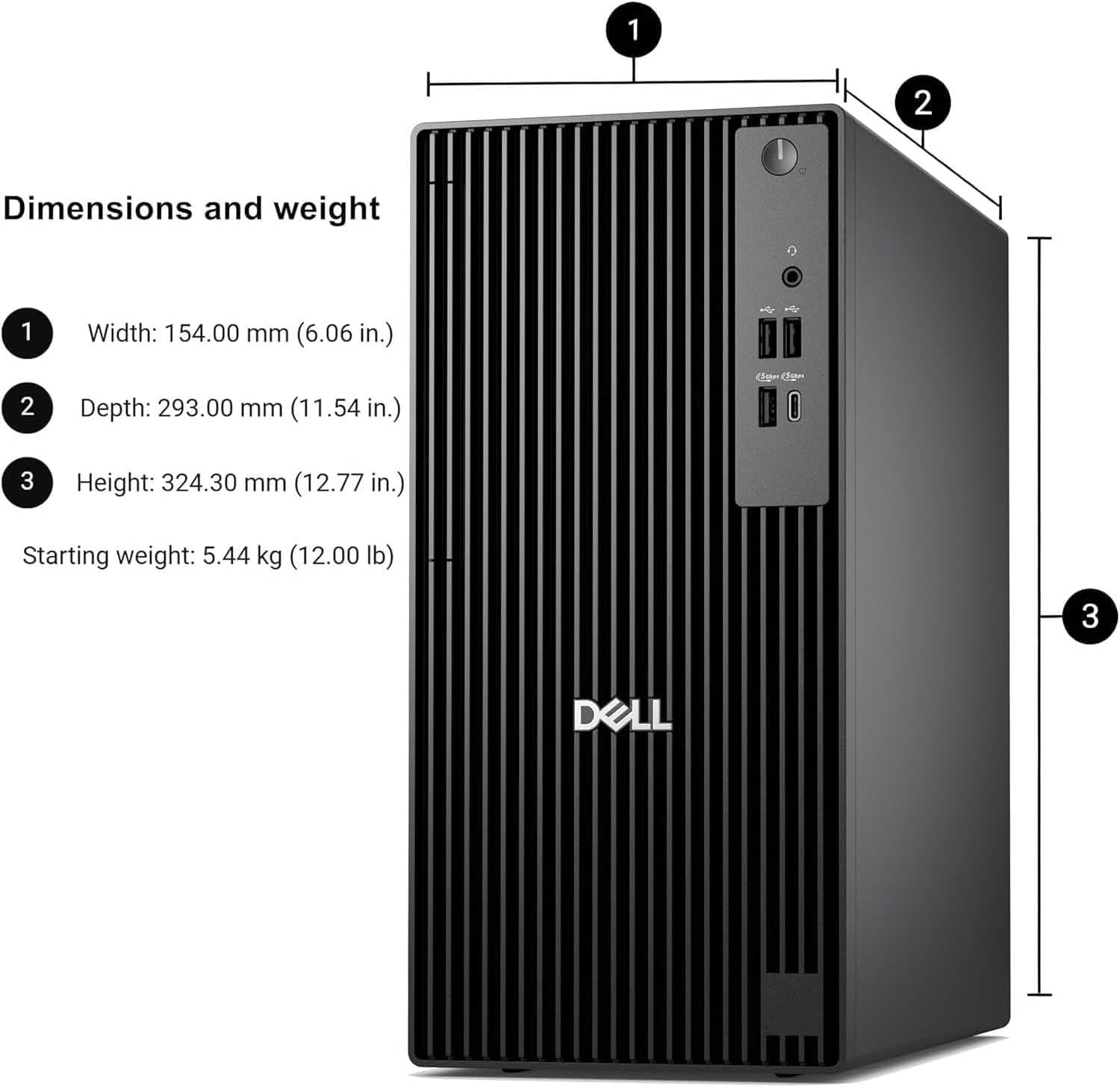 Dell Pro Business Desktop, New OptiPlex Version, 14th Gen 14-Core i5-14500(Beat i7-13700), 16GB DDR5 RAM, 512GB PCIe SSD, Dual 4K Monitor Support, Ultra-Quiet Design, USB-C, Windows 11 Pro