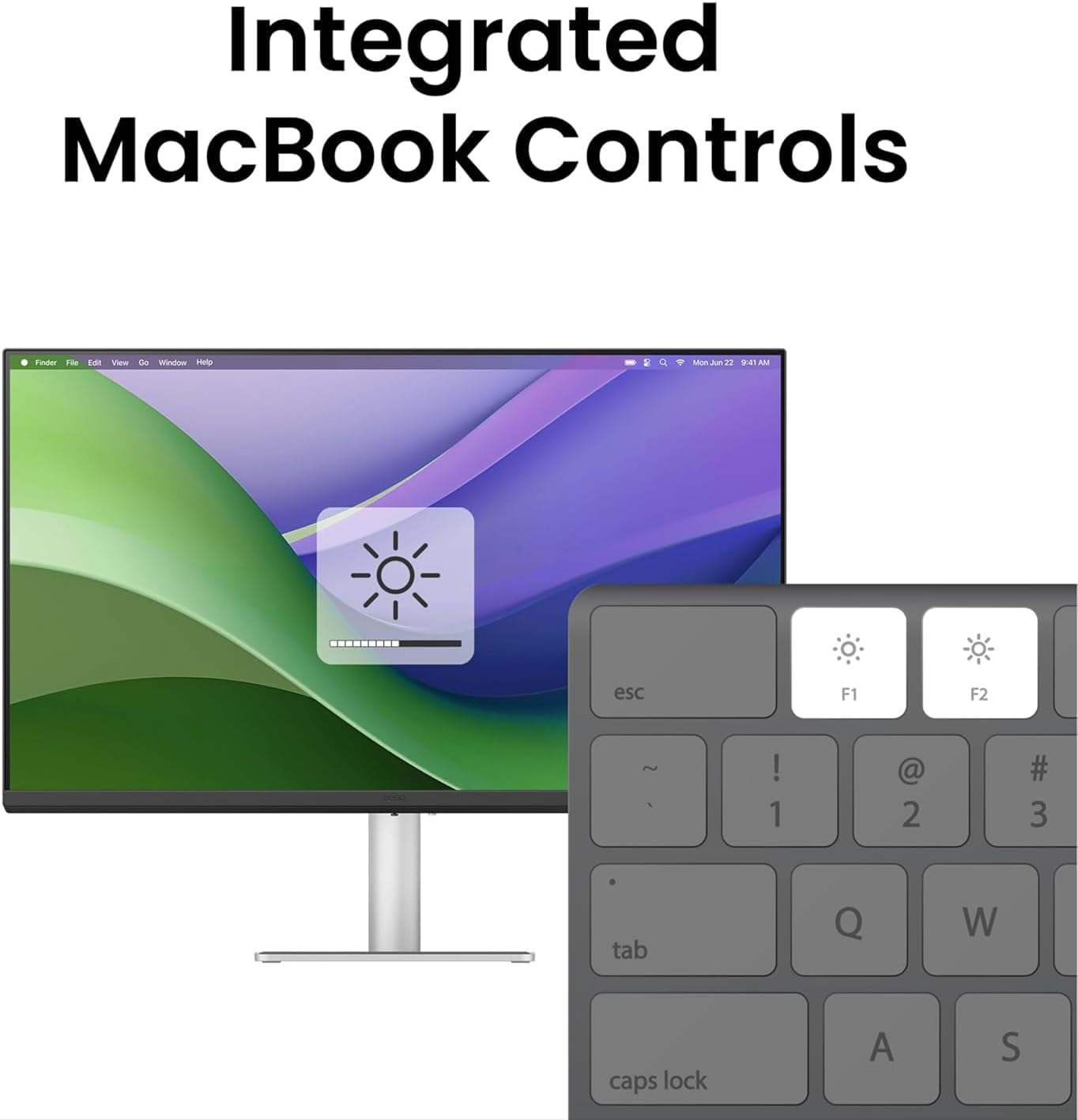 BenQ MA270UP 27” 4K 3840x2160 Monitor for MacBook® Pro/Air, Dual USB-C, 90W Power Delivery, Mac Color Match, USB Hub, Brightness & Volume Control on Mac, Height & Tilt Adjustable Stand, P3 Color Gamut