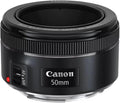 Canon EF 50mm f/1.8 STM Lens, Black