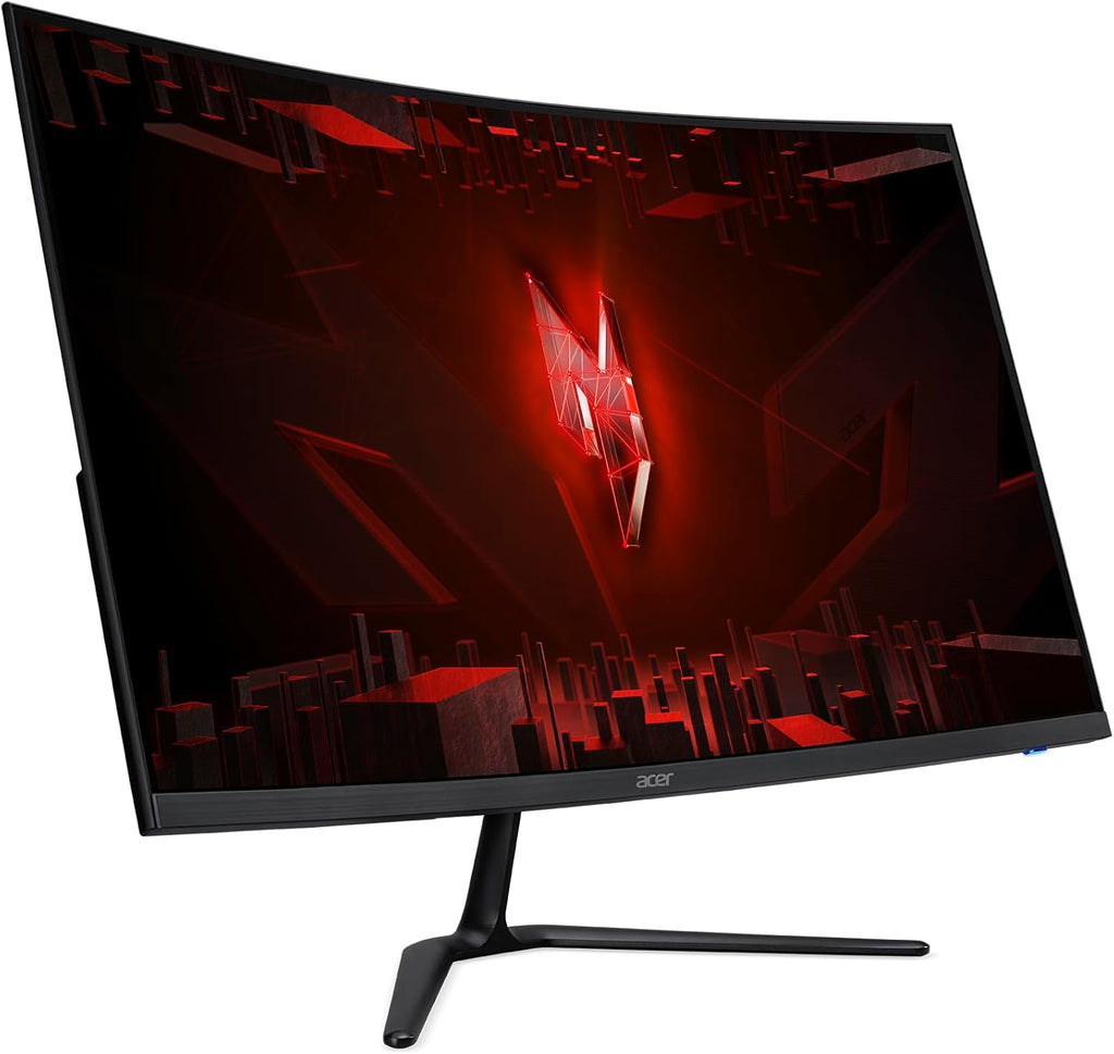 acer Nitro 31.5” Gaming Monitor | Full HD 1920 x 1080 | 1500R 16:9 Curved | AMD FreeSync Premium | 240Hz Refresh Rate | 1ms (VRB) | 1 x Display Port 1.4 & 2 x HDMI 2.1 Ports | ED320Q W0biip