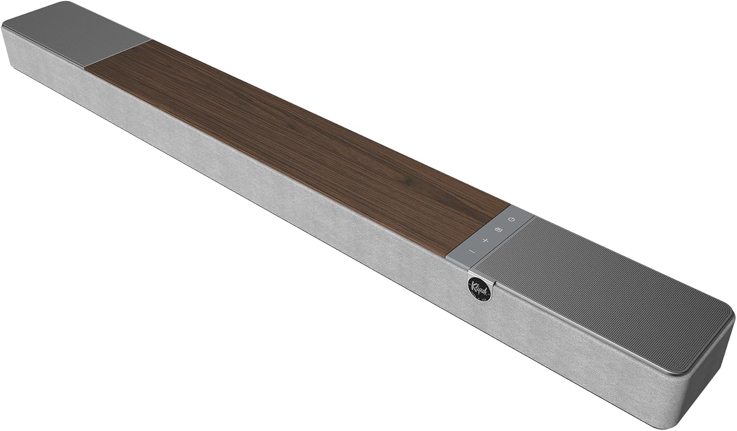 Klipsch Flexus CORE 200 3.1.2 Channel Powered by Onkyo Bluetooth Sound Bar with Dolby Atmos and Custom Tuned Bass - Walnut, 44" W