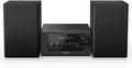 Panasonic Compact Stereo System with CD Player, Bluetooth, FM Radio and USB with Bass and Treble Control, 80W Stereo System for Home with Remote Control - SC-PM700PP-K (Black)