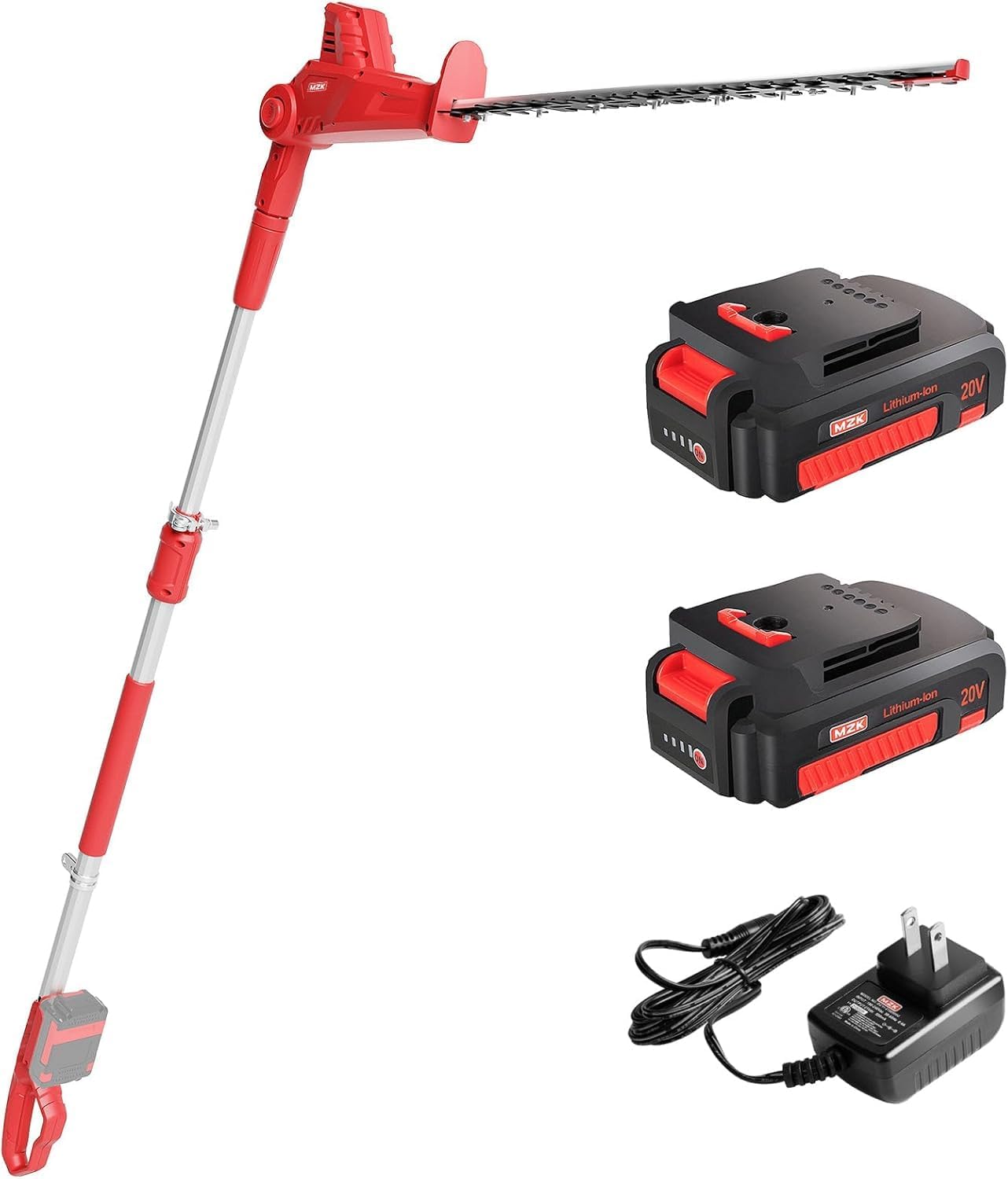 MZK 20V MAX 23-inch Cordless Pole Hedge Trimmer Attachment.FQ