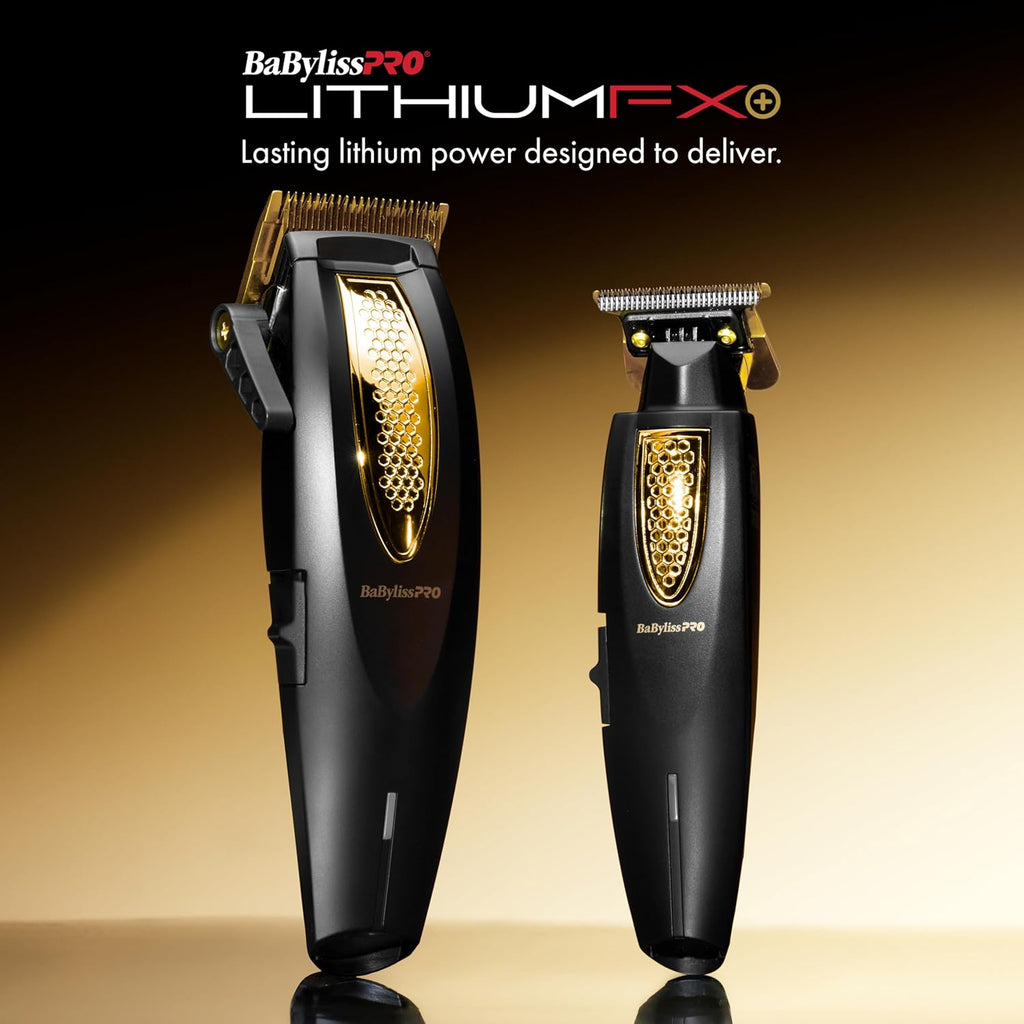 BaBylissPRO LithiumFX Cord/Cordless Lithium Ergonomic Hair Trimmers for Men