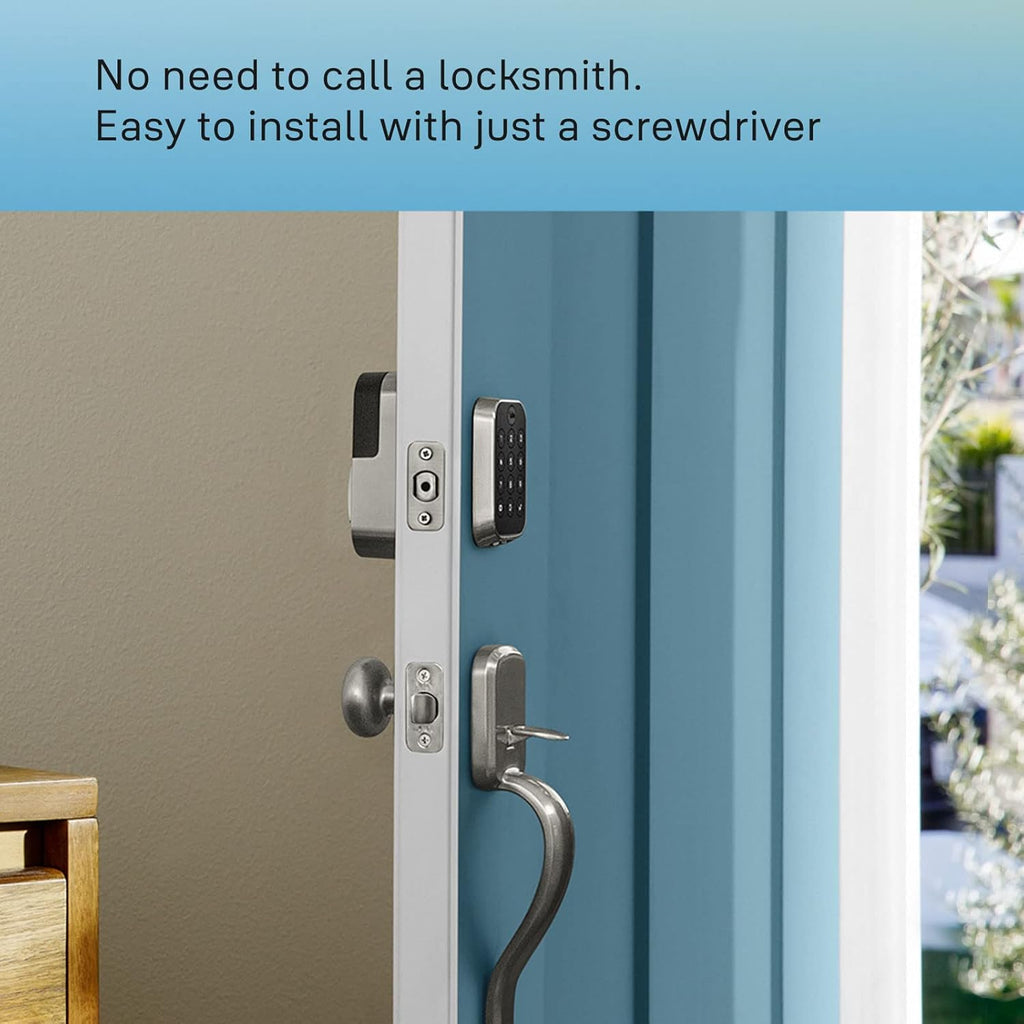 Yale Security Home Assure Lock 2 Deadbolt, Black Suede Keyless Entry Door Lock with Digital Touchscreen Keypad and Bluetooth Connectivity (No Wi-Fi), YRD430-BLE-BSP