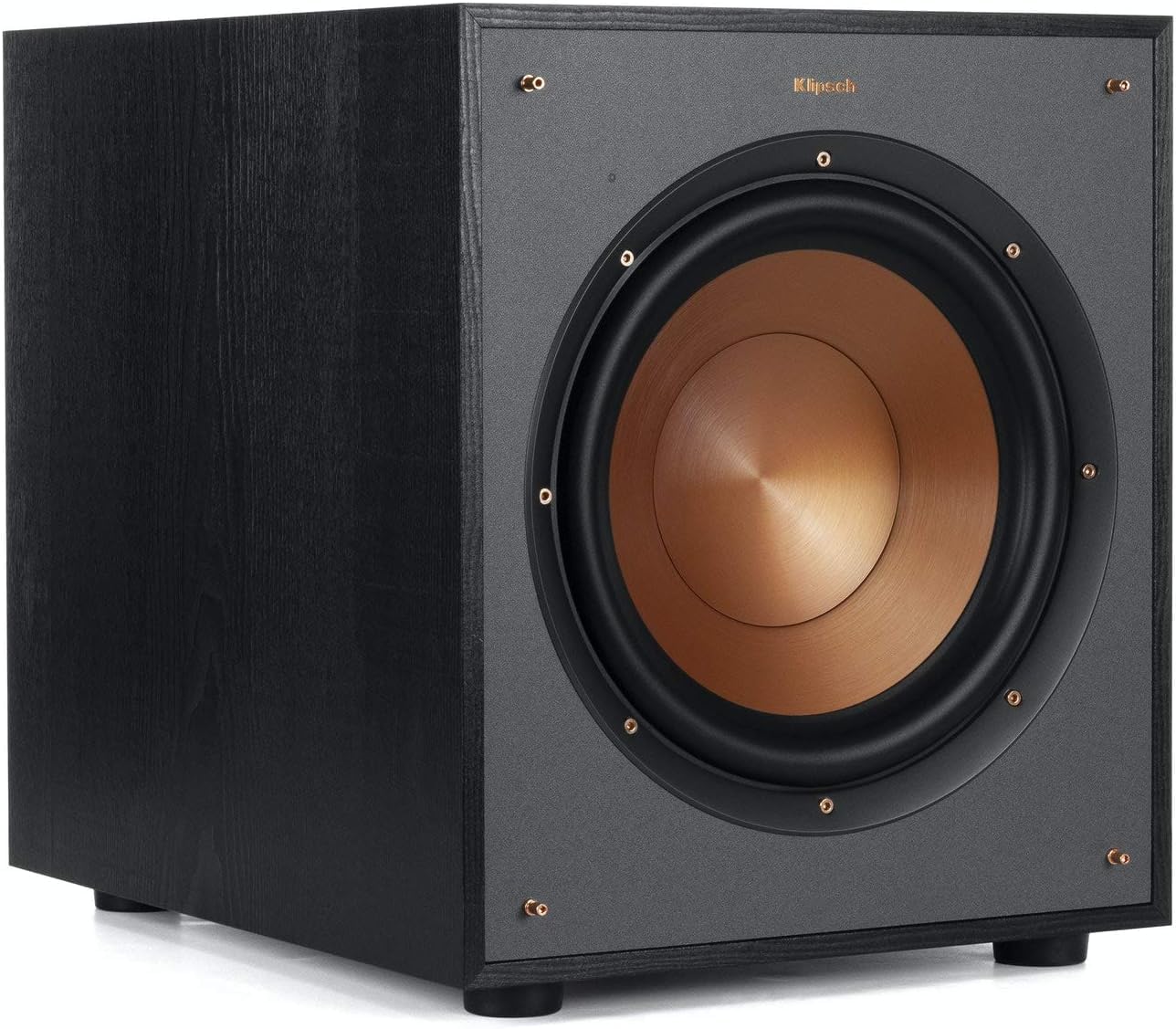 Klipsch Reference R-610F Floorstanding Speakers (Pair) + R-100SW 10″ Powered Subwoofer – Home Theater Tower Speaker & Deep Bass Subwoofer Bundle