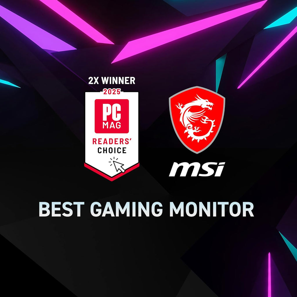 msi MAG 274CF X24 27-inch 1920 x 1080 (FHD) Gaming Monitor, 240Hz, FreeSync Premium, HDR Ready, HDMI, VGA Port, VESA Mountable, Tilt, 4-Side Slim Bezel, 0.5ms, Black