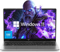 KAIGERR Laptop Computer Intel N-Series Windows Laptop 15.6-in 16GB DDR4 512GB SSD Traditional Laptops WiFi 5 HDMI Type-C USB3.2 Webcam 3.5mm Audio Numeric Keypad Office Laptops Student Laptops