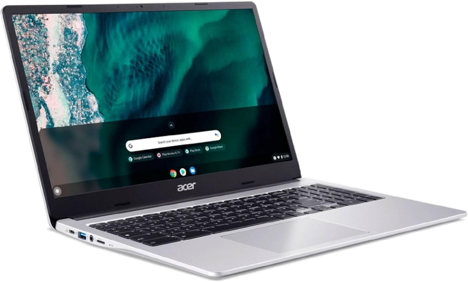 Acer 315 15.6" Chromebook Intel Celeron N4500 1.1GHz 4GB RAM 64GB Flash Chrome OS (Renewed)