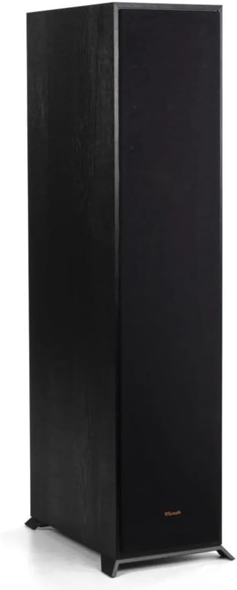 Klipsch Reference R-610F Floorstanding Speakers (Pair) + R-100SW 10″ Powered Subwoofer – Home Theater Tower Speaker & Deep Bass Subwoofer Bundle