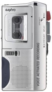 Sanyo - Microcassette Dictation Recorder Model TRC-590M with Built-in Microphone