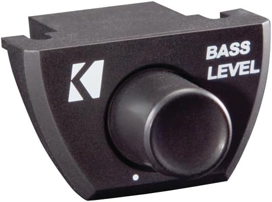 KICKER 48CVTDF122 CVTDF 12" Sub Down Firing Enclosure w/ 500 Watt Key Amp Bundle (Includes Bass Knob)