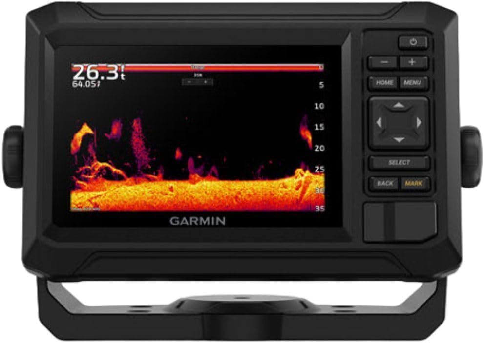 Garmin ECHOMAP UHD2 53CV Chartplotter/Fishfinder with US Inland Maps and GT20-TM 010-02590-51