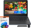 Lenovo 100w Gen 4 11.6" HD Laptop, Intel Processor N100, 4GB LPDDR5, 1.12TB Storage (128GB SSD+ 1TB Docking Station Set), Intel UHD Graphics, 720p HD Camera Wi-Fi 6, Win 11 Pro, Gray