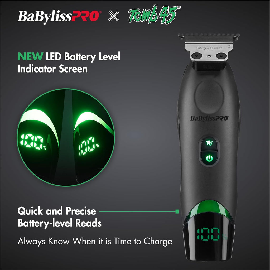 BaBylissPRO x Tomb45 Wireless Charging Hair Clipper