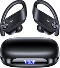 Hybrid Active Noise Cancelling Wireless Ear Buds 80 Hrs Playtime Hi-Res Stereo Quality Bluetooth Earbuds with Transparency Mode Headphones Bluetooth Earhooks ANC Earphones for Work Sports Travel