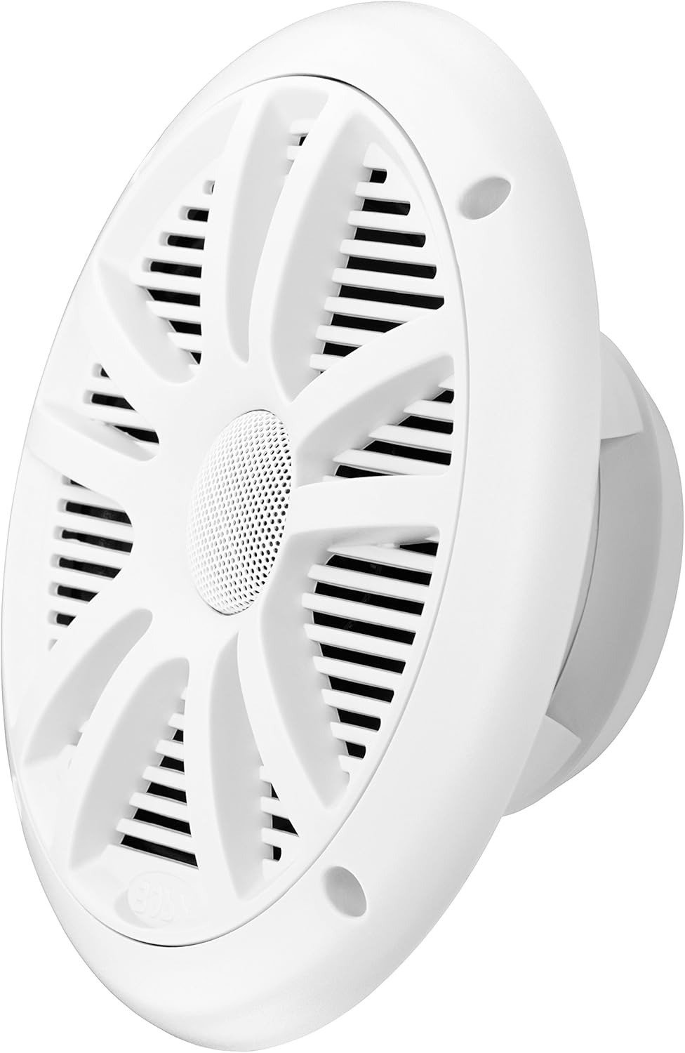 Boss Audio MR6W 6.5" 180W Dual Cone Marine/Boat Speakers Stereo, White (8 Pack)