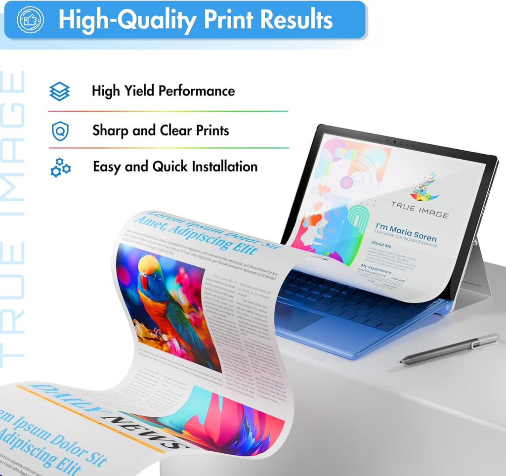 218X Toner Cartridges 4 Pack 218A 3301sdw 3301fdw 3301 Compatible Replacement for HP 218 Color LaserJet Pro MFP 3301fdw 3301cdw 3201dw 3201 Printer High Yield Ink Set W2180X with Chip (B/C/Y/M)